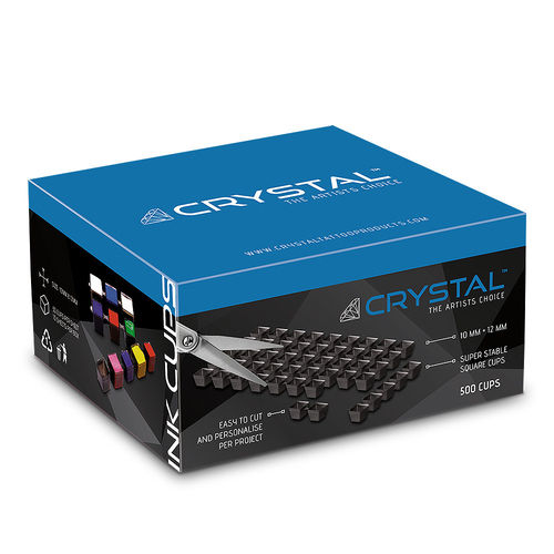 Caja 500 caps negros Crystal