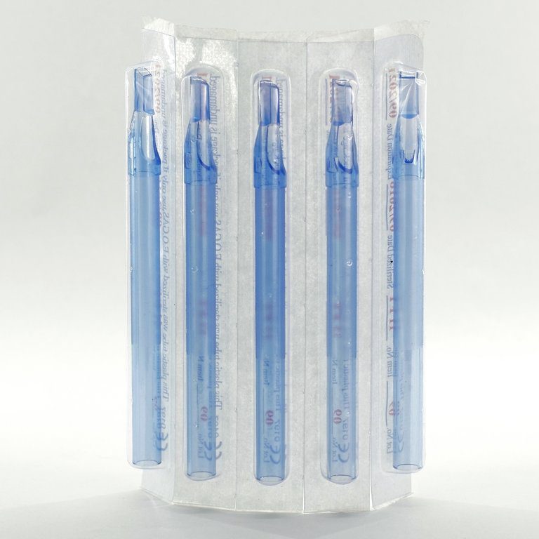 Puntas largas desechables Crystal (50 unidades) - Imagen 2