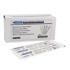 Depresores de madera estériles (100 unidades)