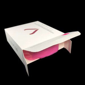 Caja 125 cubre Clip cord rosas 80 cm x 5 cm