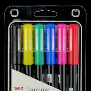 Rotuladores Tombow (caja de 6 unidades)