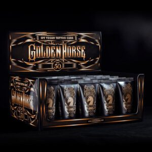 Caja Golden Horse Tattoo Care FPS 50 35 ml (25 unidades)
