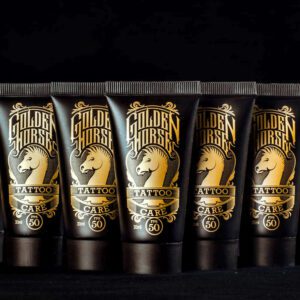 Pack Golden Horse Tattoo Care FPS 50 35 ml (5 unidades)