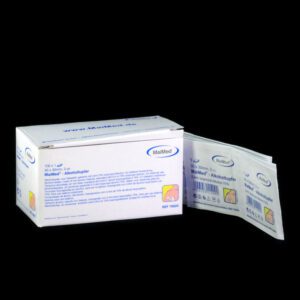 Toallitas individuales con alcohol (100 unidades)