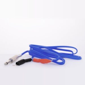 Clip cord con aislante de silicona y conector metálico
