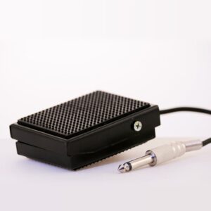 Pedal de alimentación negro