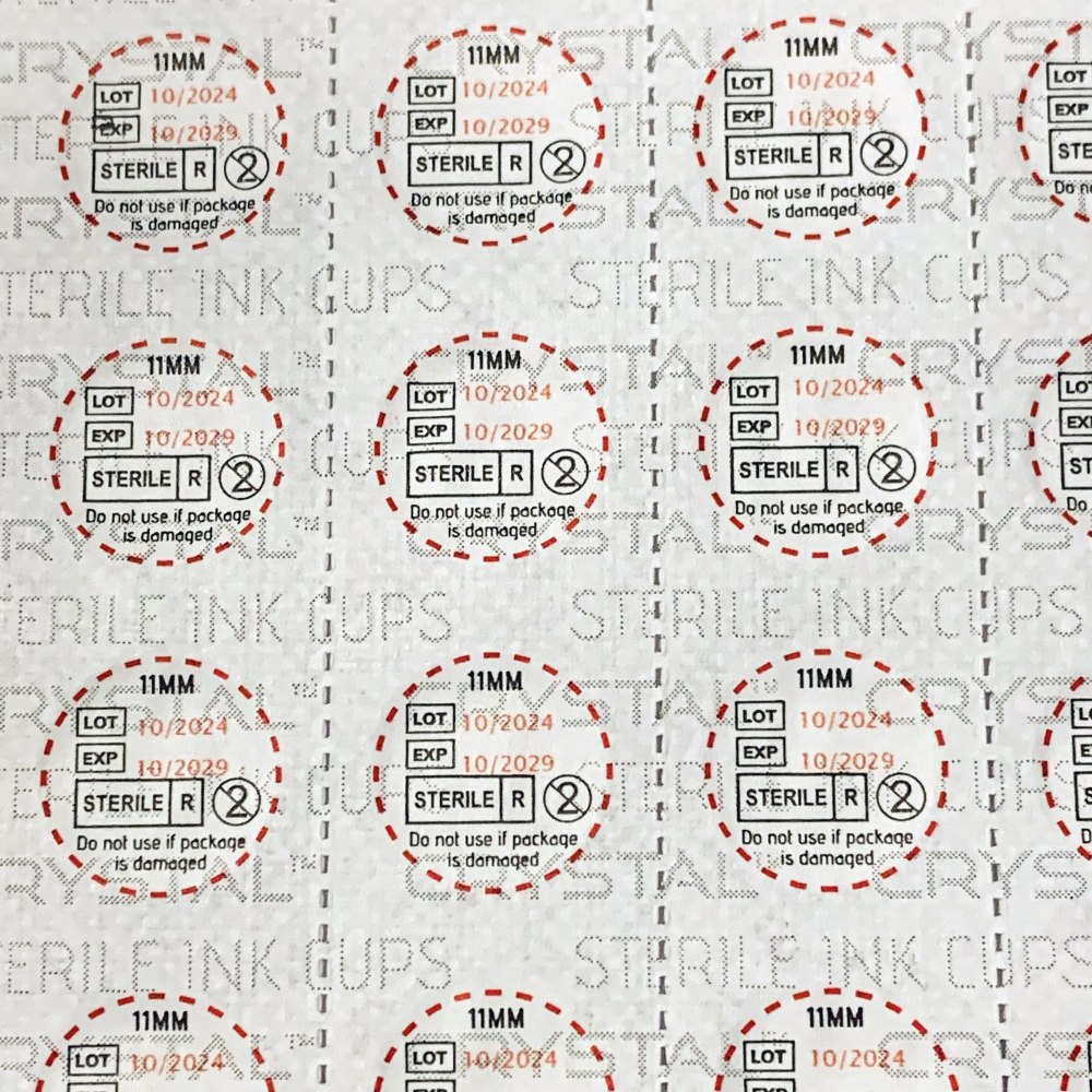 Caja 200 caps estériles 11 mm (etiquetados individualmente) - Imagen 3