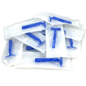 Pack de 10 maquinillas de afeitar estériles